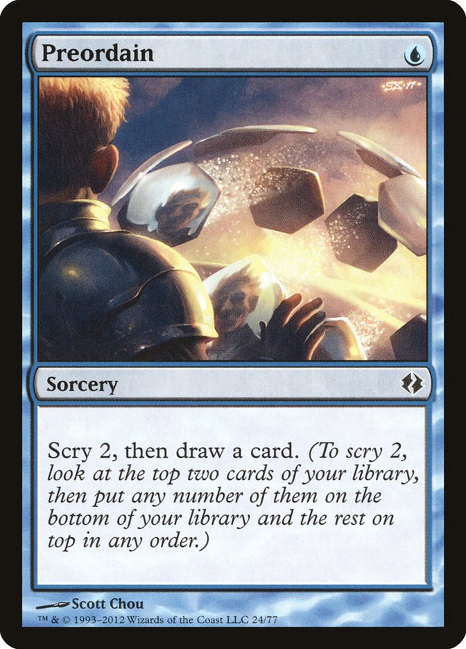 Preordain [Duel Decks: Venser vs. Koth] | GnG Games