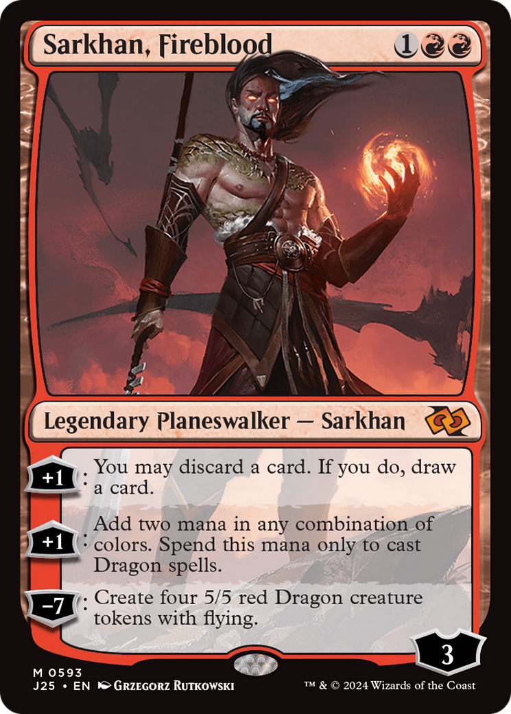 Sarkhan, Fireblood [Foundations Jumpstart] | GnG Games