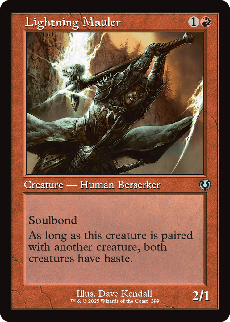 Lightning Mauler (Retro Frame) [Innistrad Remastered] | GnG Games