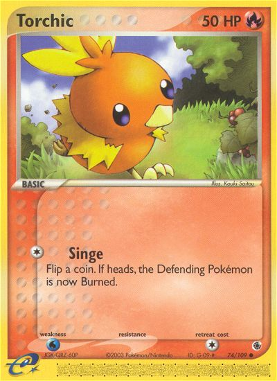 Torchic (74/109) [EX: Ruby & Sapphire] | GnG Games