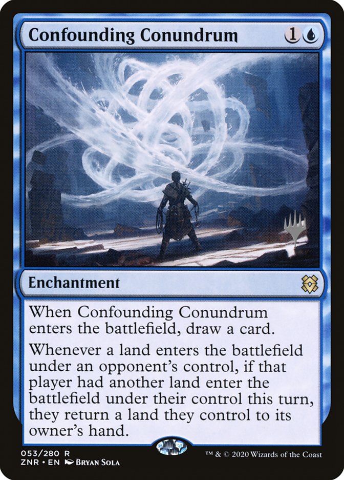 Confounding Conundrum (Promo Pack) [Zendikar Rising Promos] | GnG Games