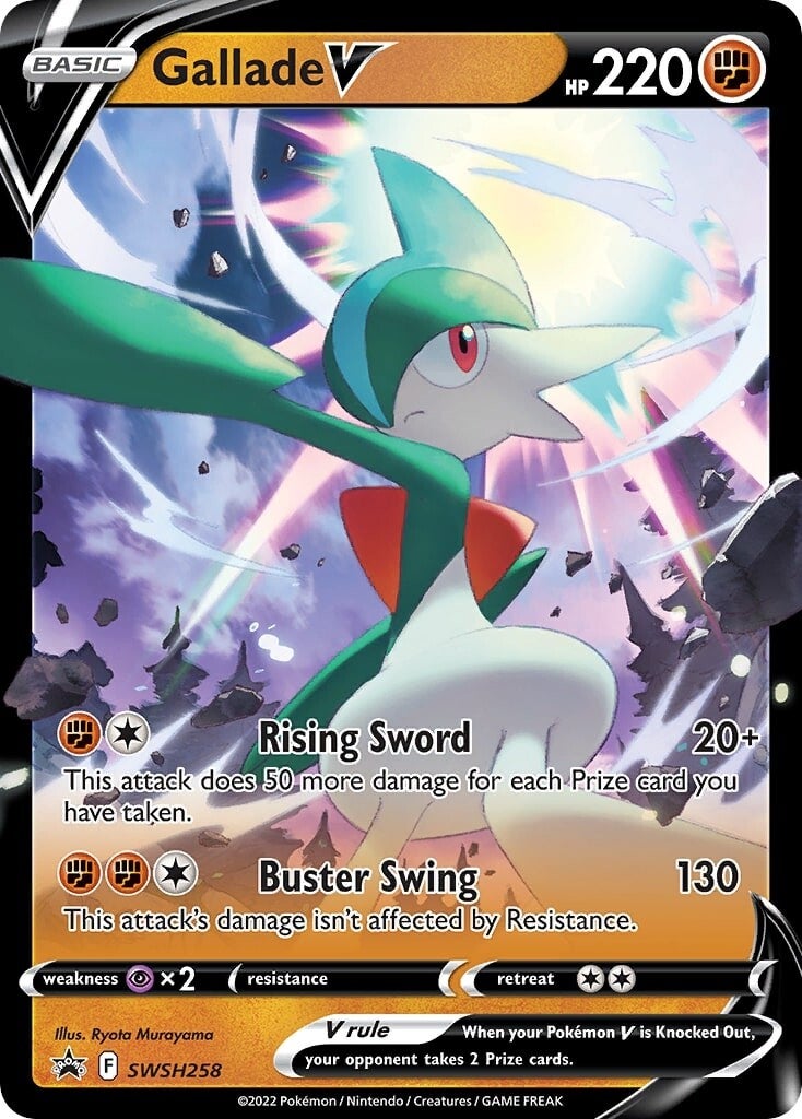 Gallade V (SWSH258) [Sword & Shield: Black Star Promos] | GnG Games