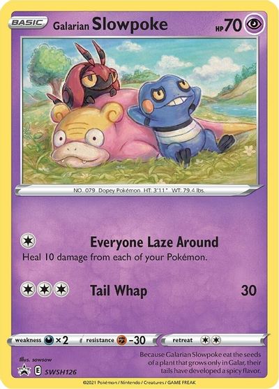 Galarian Slowpoke (SWSH126) [Sword & Shield: Black Star Promos] | GnG Games