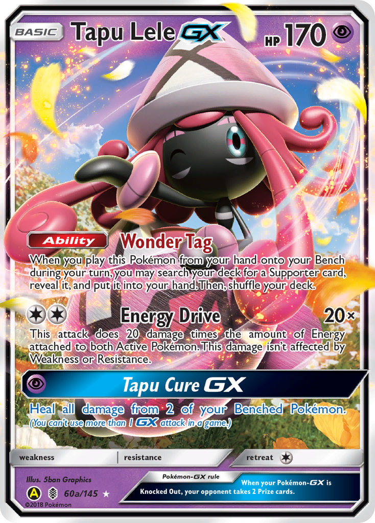 Tapu Lele GX (60a/145) [Alternate Art Promos] | GnG Games