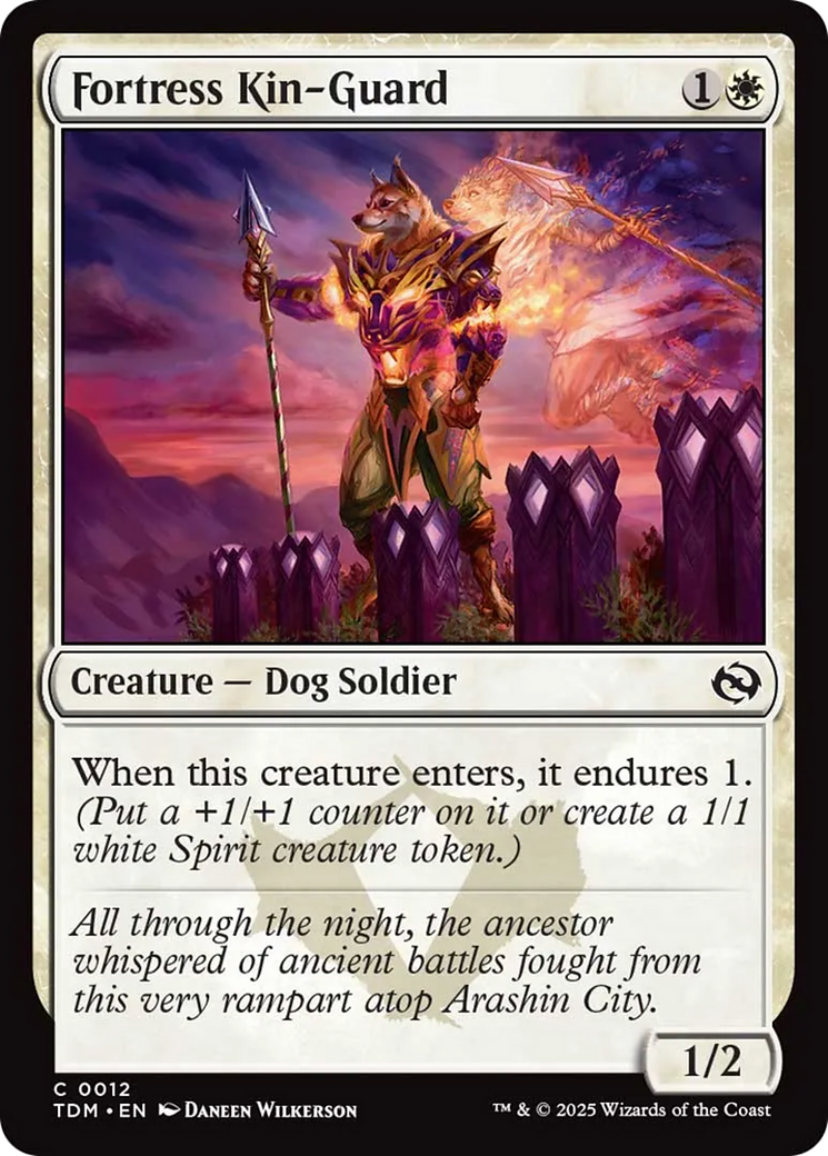 Fortress Kin-Guard [Tarkir: Dragonstorm] | GnG Games