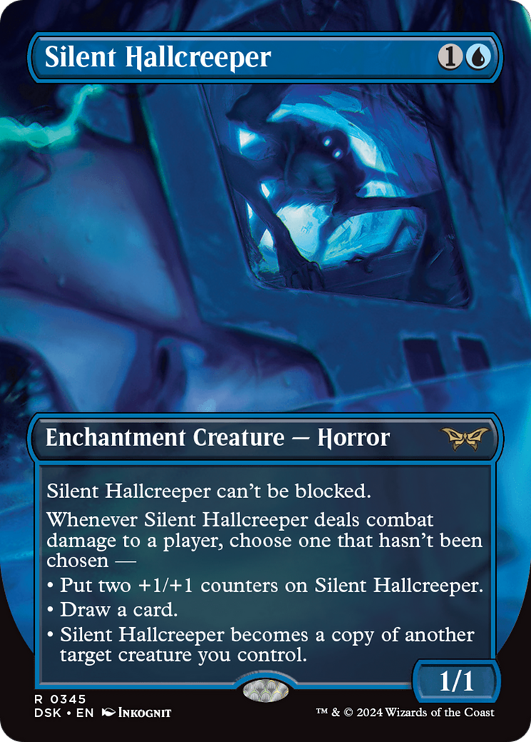 Silent Hallcreeper (Borderless) [Duskmourn: House of Horror] | GnG Games