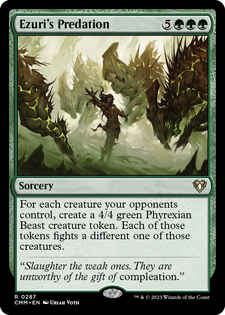 Ezuri's Predation [Commander Masters] | GnG Games