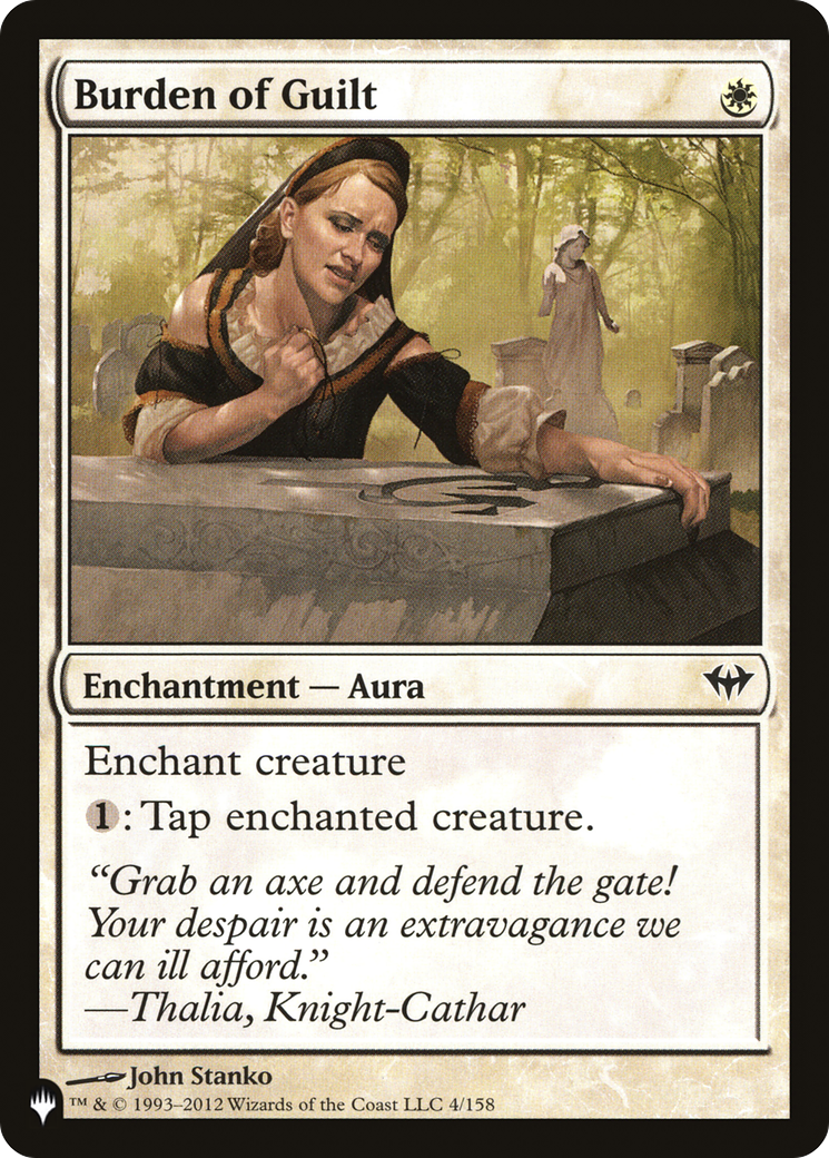 Burden of Guilt [The List] | GnG Games