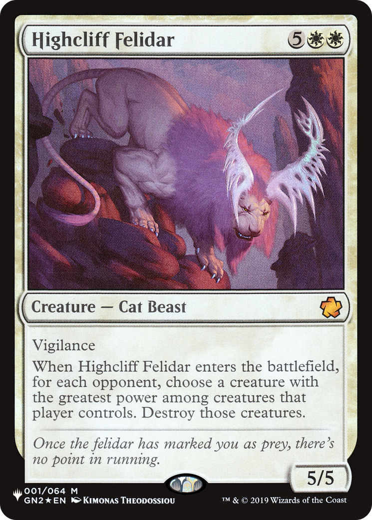 Highcliff Felidar [The List] | GnG Games