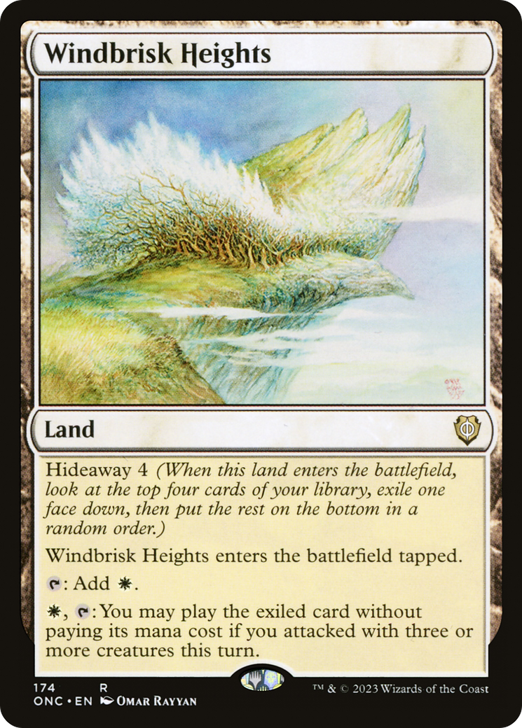 Windbrisk Heights [Phyrexia: All Will Be One Commander] | GnG Games