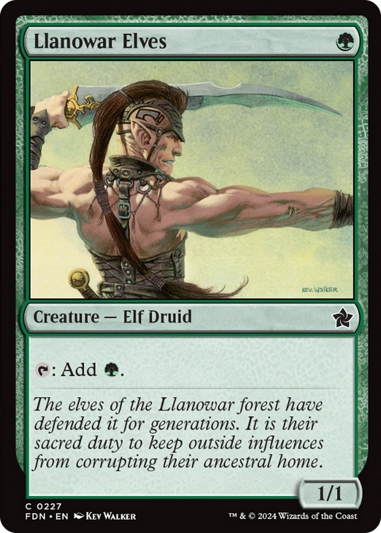 Llanowar Elves [Foundations] | GnG Games