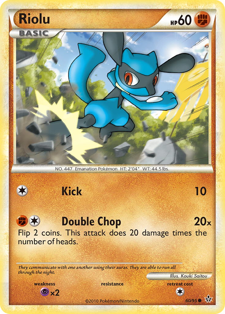 Riolu (60/95) [HeartGold & SoulSilver: Unleashed] | GnG Games