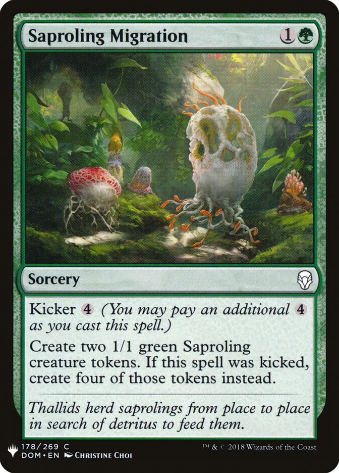 Saproling Migration [Mystery Booster] | GnG Games