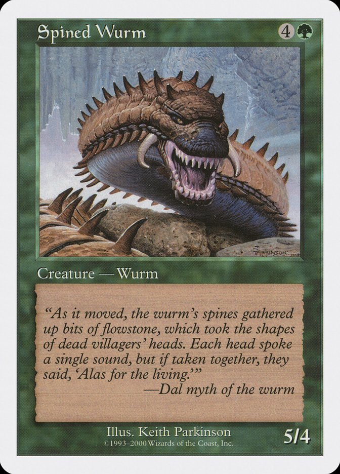 Spined Wurm [Media Promos] | GnG Games