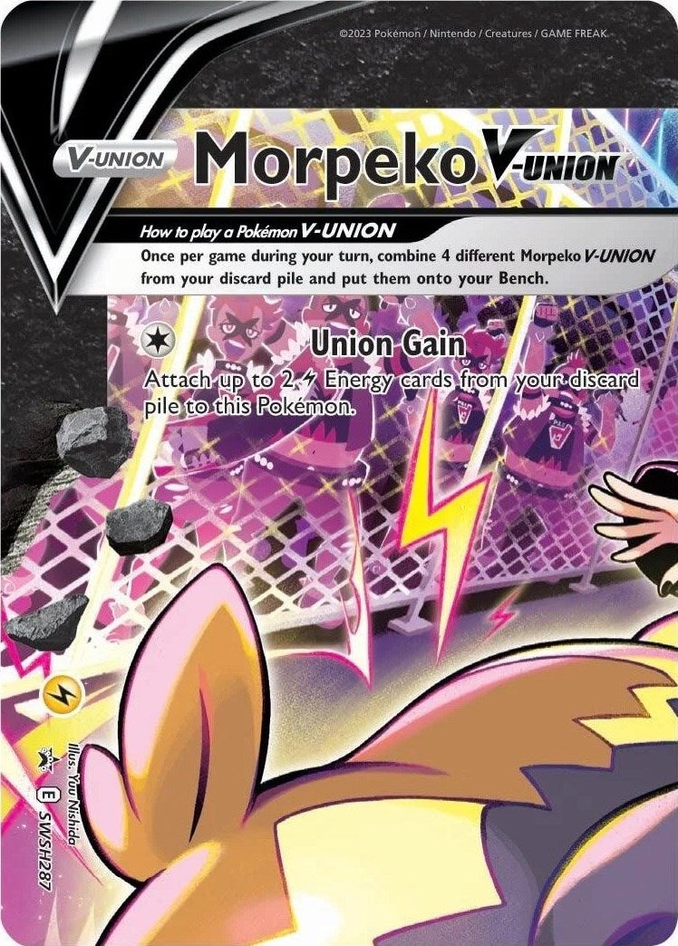 Morpeko V-Union (SWSH287) [Sword & Shield: Black Star Promos] | GnG Games