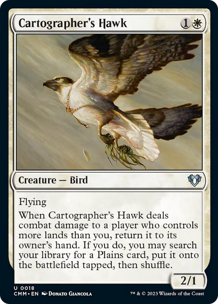 Cartographer's Hawk [Commander Masters] | GnG Games