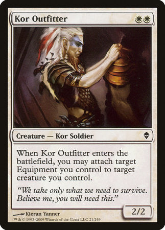 Kor Outfitter [Zendikar] | GnG Games