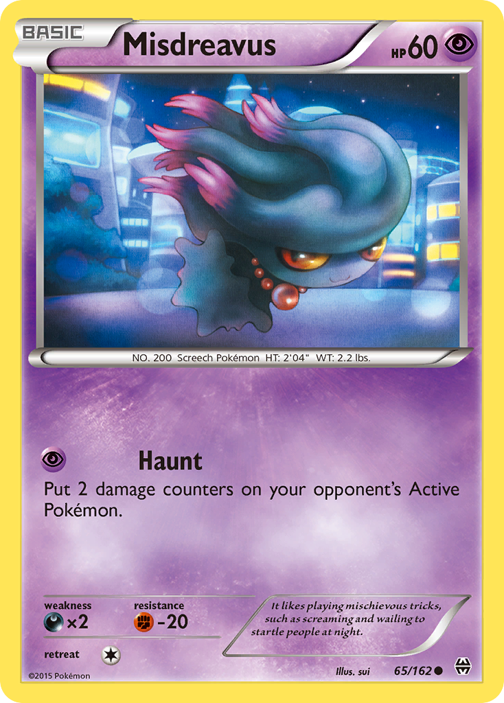 Misdreavus (65/162) [XY: BREAKthrough] | GnG Games