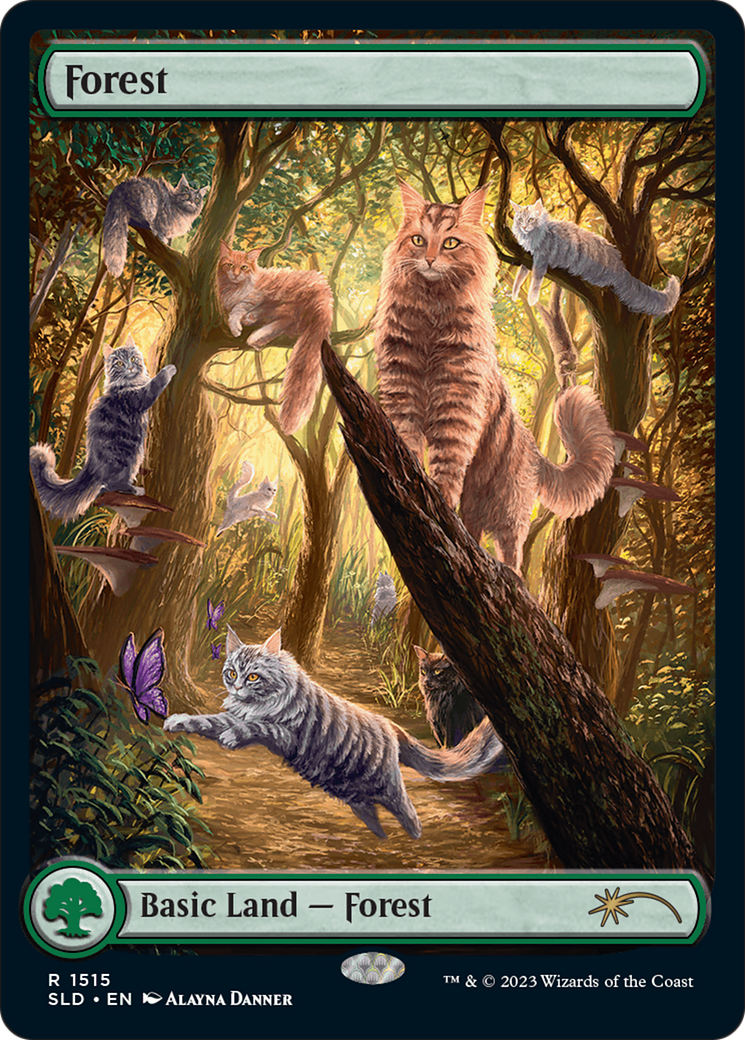 Forest (1515) [Secret Lair Commander Deck: Raining Cats and Dogs] | GnG Games