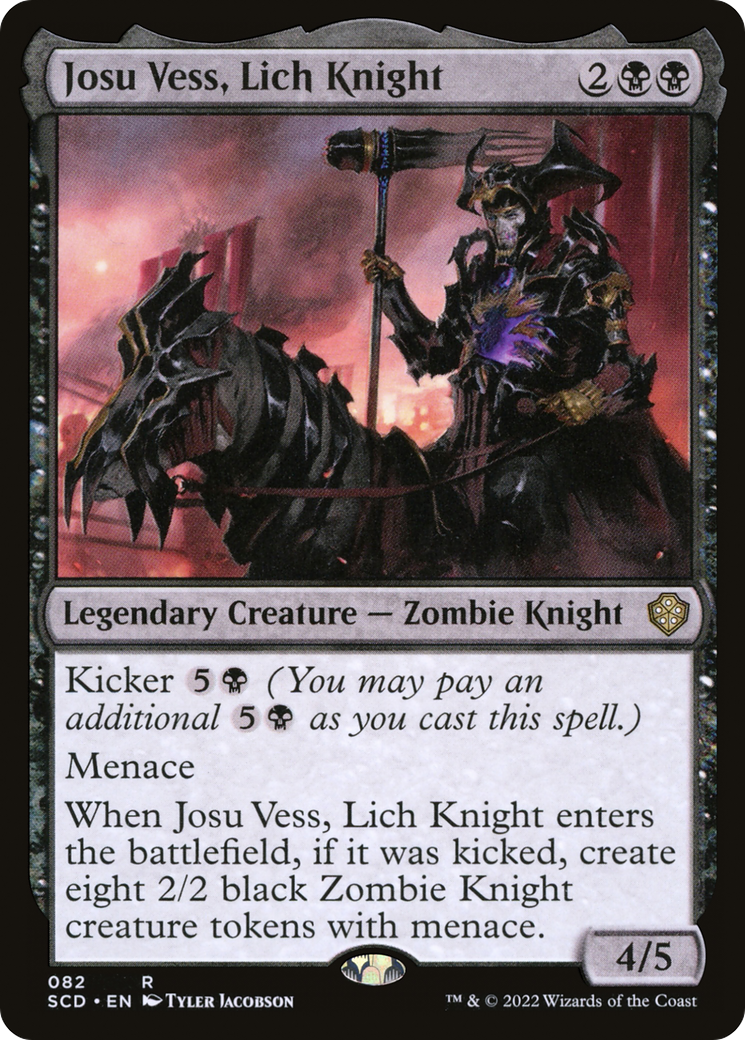 Josu Vess, Lich Knight [Starter Commander Decks] | GnG Games