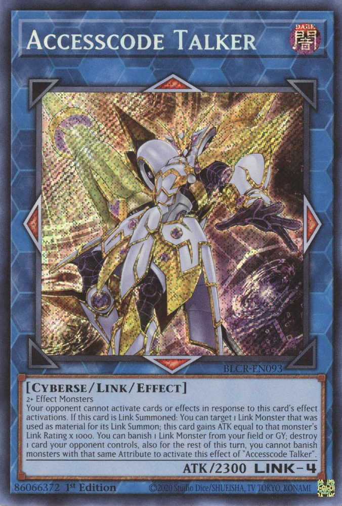 Accesscode Talker [BLCR-EN093] Secret Rare | GnG Games