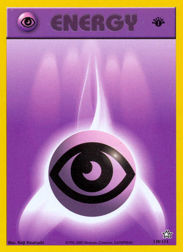 Psychic Energy (110/111) [Neo Genesis 1st Edition] | GnG Games