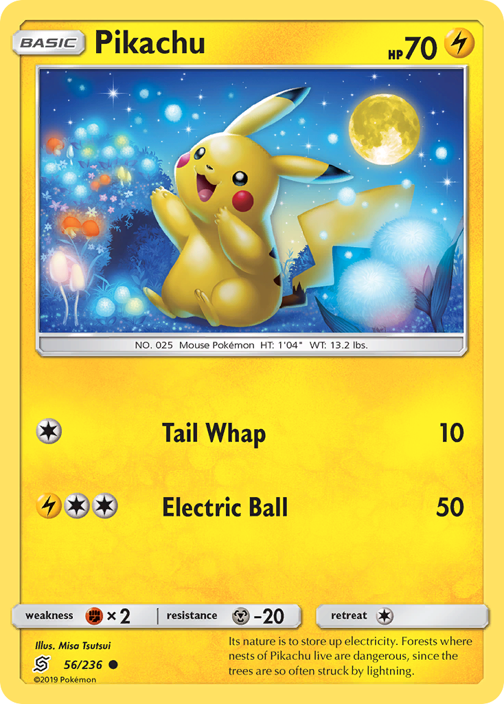 Pikachu (56/236) [Sun & Moon: Unified Minds] | GnG Games