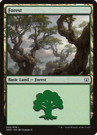 Forest (35) [Duel Decks: Nissa vs. Ob Nixilis] | GnG Games