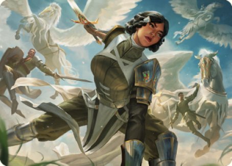 Resolute Reinforcements Art [Dominaria United Art Series] | GnG Games