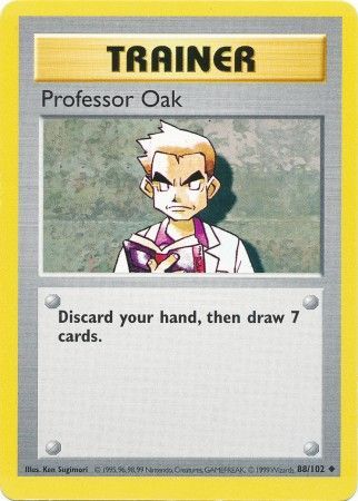 Professor Oak (88/102) [Base Set Shadowless Unlimited] | GnG Games