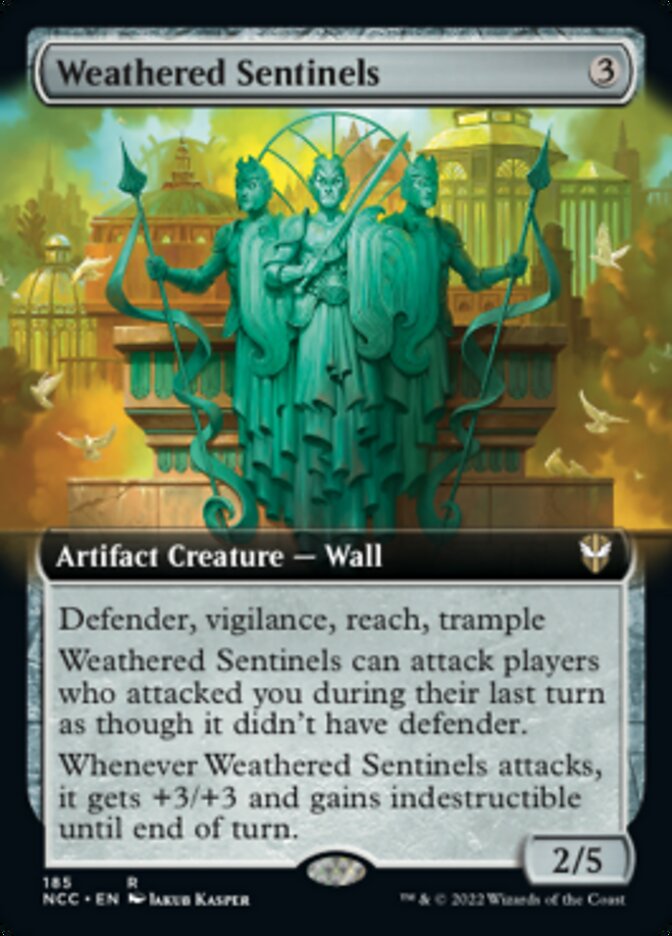 Weathered Sentinels (Extended Art) [Streets of New Capenna Commander] | GnG Games