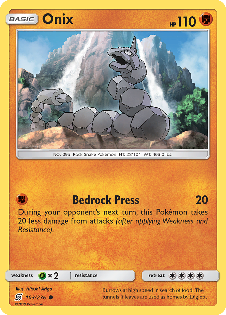 Onix (103/236) [Sun & Moon: Unified Minds] | GnG Games