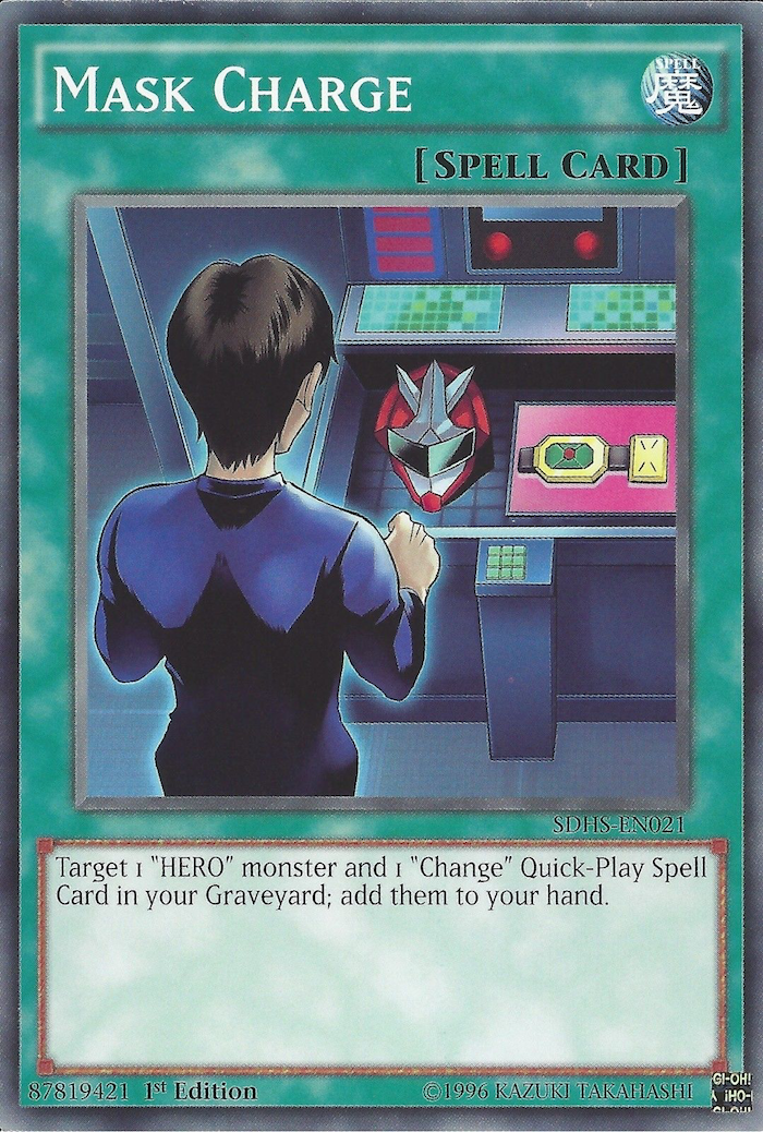 Mask Charge [SDHS-EN021] Common | GnG Games