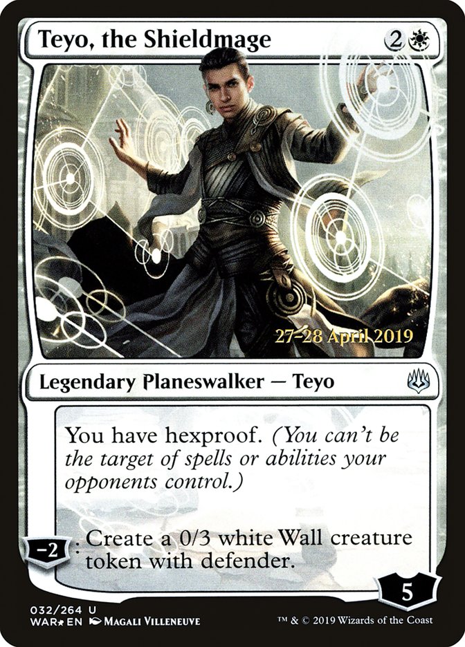 Teyo, the Shieldmage  [War of the Spark Prerelease Promos] | GnG Games