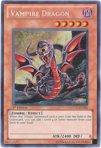 Vampire Dragon [EXVC-EN081] Secret Rare | GnG Games