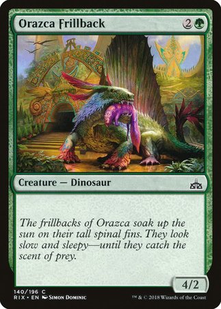 Orazca Frillback [Rivals of Ixalan] | GnG Games