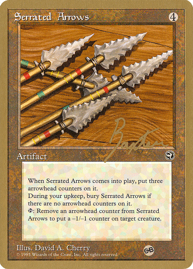 Serrated Arrows (George Baxter) (SB) [Pro Tour Collector Set] | GnG Games