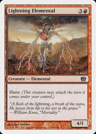 Lightning Elemental [Eighth Edition] | GnG Games