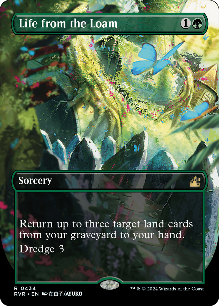 Life from the Loam (Anime Borderless) [Ravnica Remastered] | GnG Games