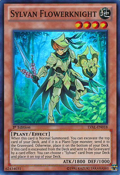 Sylvan Flowerknight [LVAL-EN018] Super Rare | GnG Games