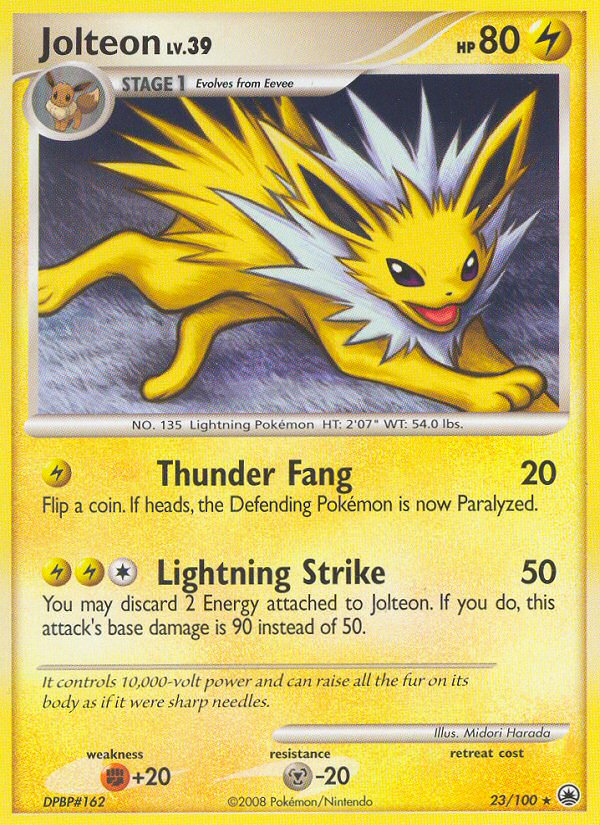 Jolteon (23/100) [Diamond & Pearl: Majestic Dawn] | GnG Games