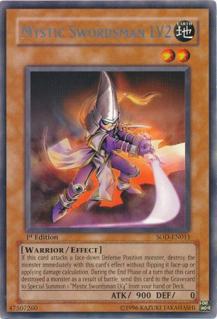Mystic Swordsman LV2 [SOD-EN011] Rare | GnG Games