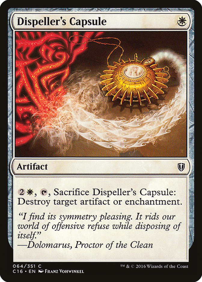 Dispeller's Capsule [Commander 2016] | GnG Games