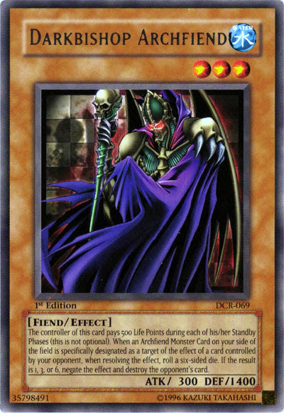 Darkbishop Archfiend [DCR-069] Rare | GnG Games