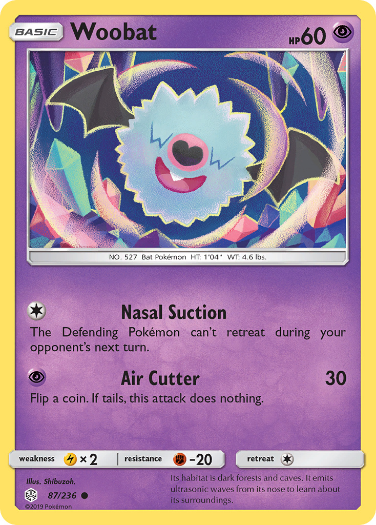 Woobat (87/236) [Sun & Moon: Cosmic Eclipse] | GnG Games