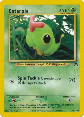 Caterpie (53/75) [Neo Discovery Unlimited] | GnG Games