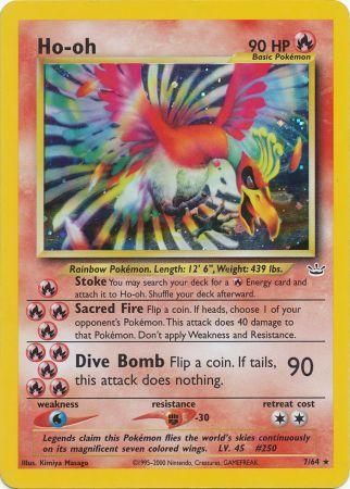 Ho-oh (7/64) [Neo Revelation Unlimited] | GnG Games