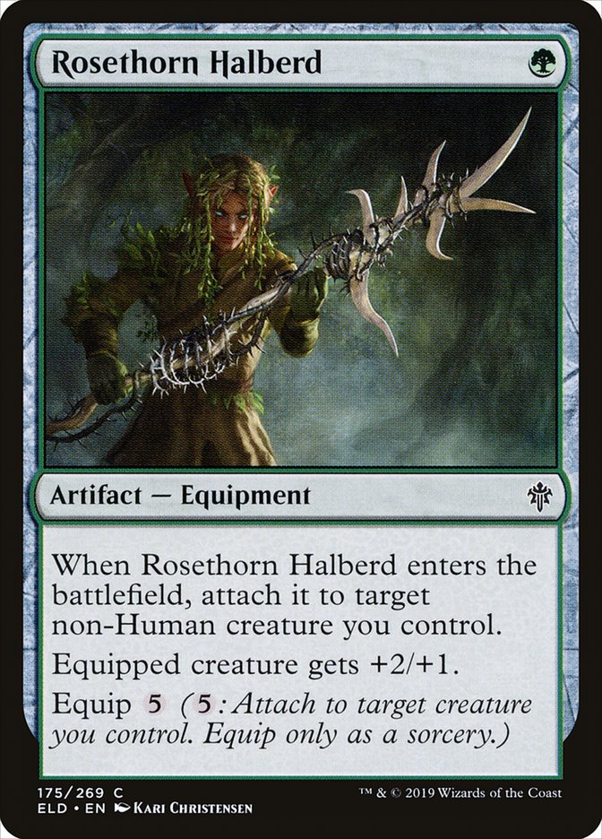 Rosethorn Halberd [Throne of Eldraine] | GnG Games