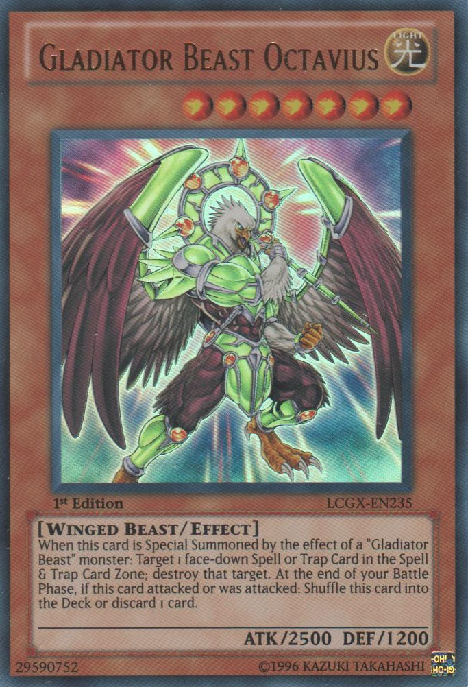 Gladiator Beast Octavius [LCGX-EN235] Ultra Rare | GnG Games