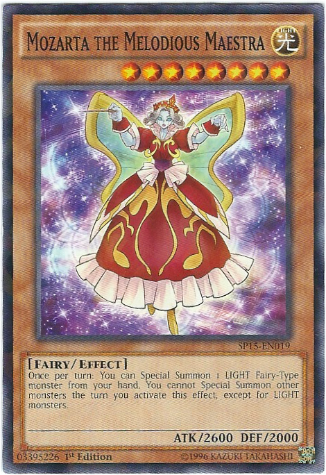 Mozarta the Melodious Maestra [SP15-EN019] Shatterfoil Rare | GnG Games